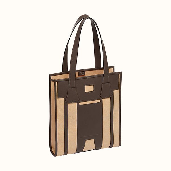 エルメス☆クロシェット トートバッグ コピー キャンバス レザー H1066848 B3